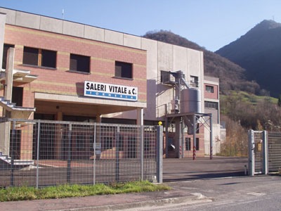 La sede di Torneria Saleri Vitale in via Ruca 232 a Lumezzane